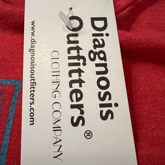 DIAGNOSIS OUTFITTERS MENS RED SHORT SLEEVE TEXAS COWBOY T-SHIRT SIZE LARGE NWT - Picture 6 of 8